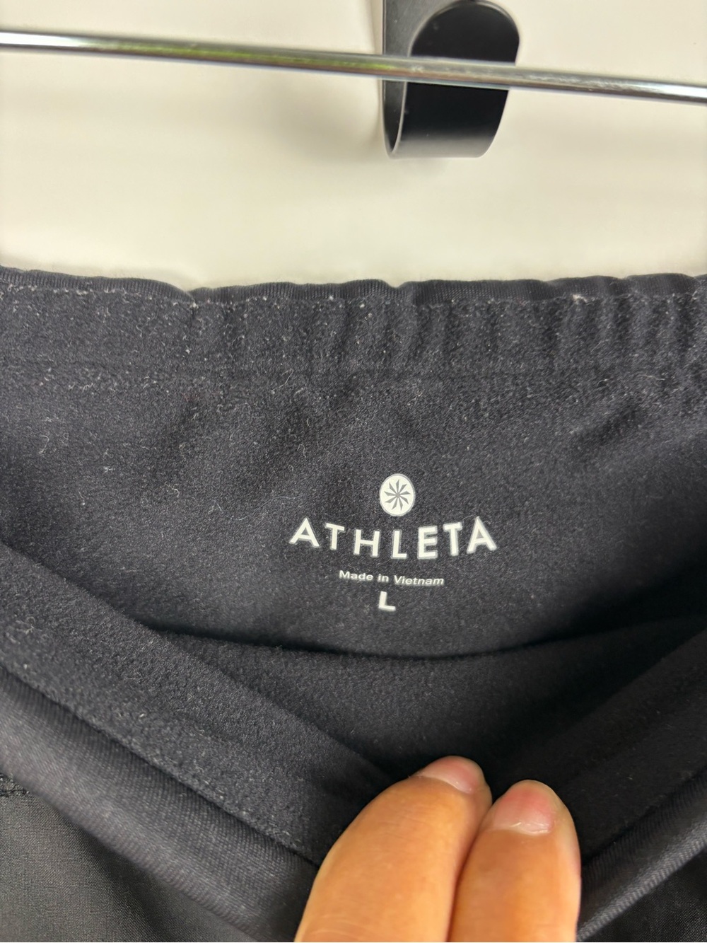 Athleta Black Skort Leggings Women’s Large Athletic Running Yoga Activewear - Picture 5 of 9